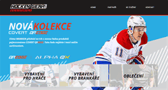 Desktop Screenshot of pro-hockey.cz